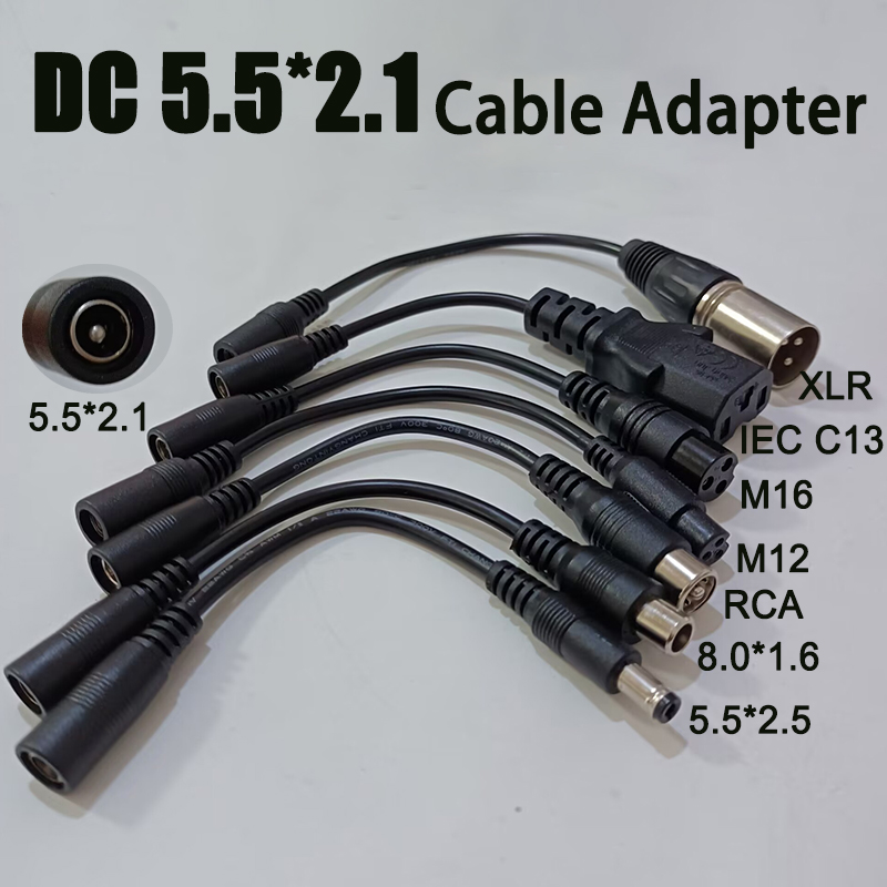 Electric Scooter Charger - Kabel Adaptor Konektor DC 5.5X2.1 ke