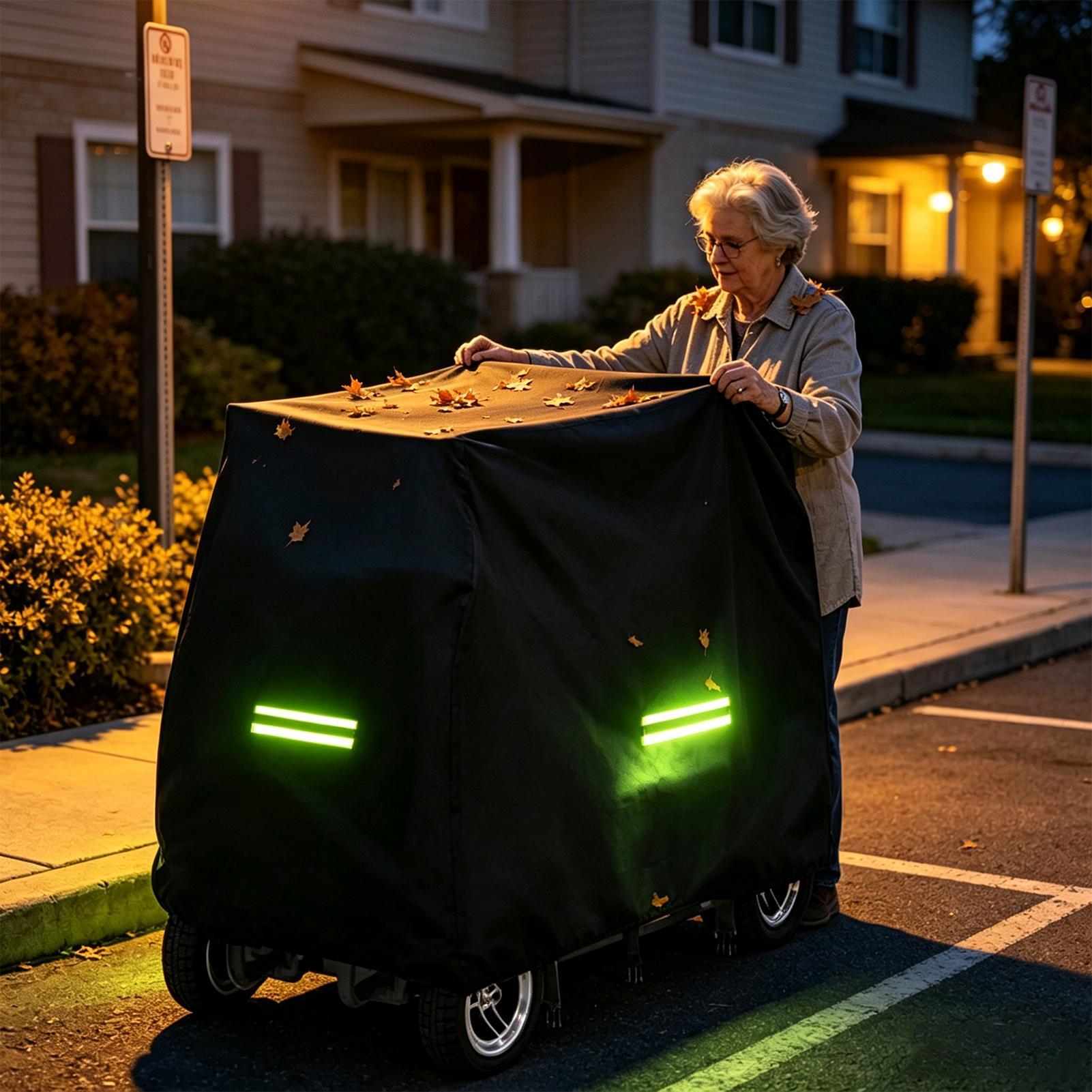 Penutup Skuter Mobilitas Tahan - Electric Scooter Rain Cover ulasan dan harga