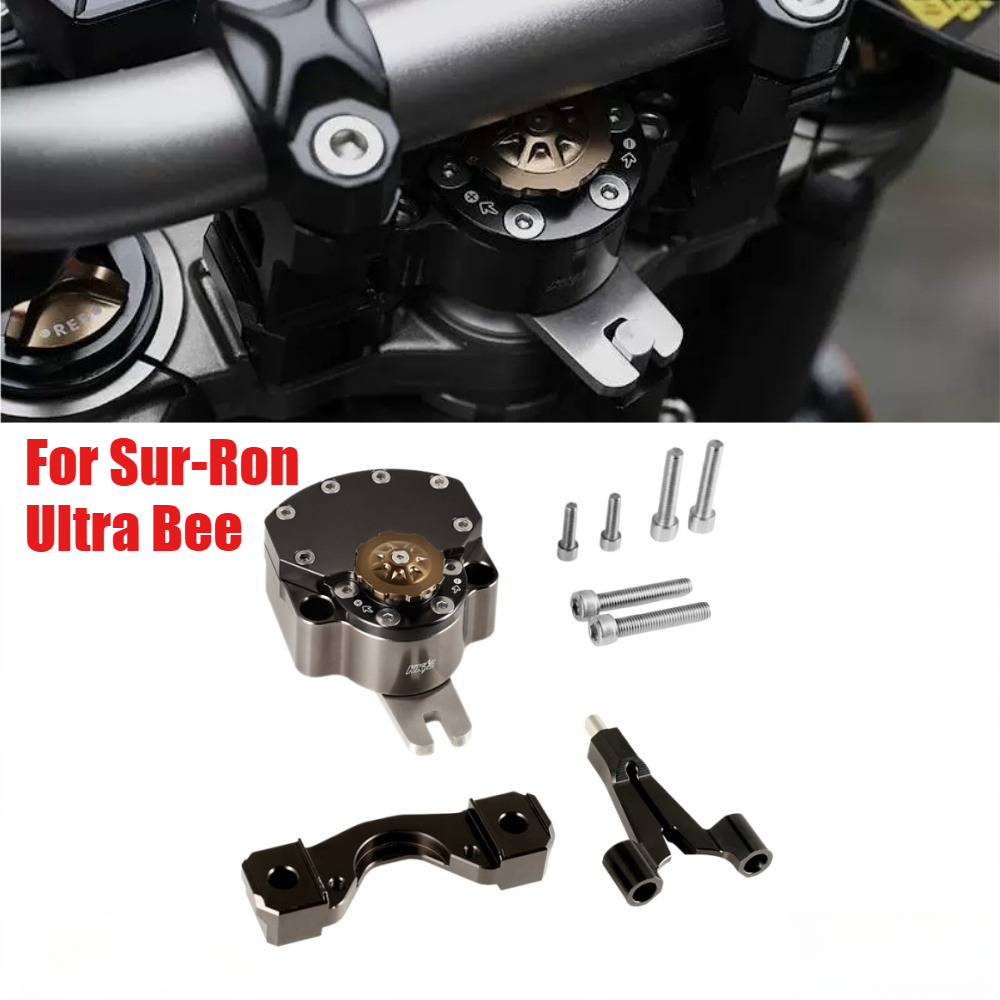 Untuk Sur-Ron Surron Ultra Bee - Steering Damper Stabilizer Kit Cnc ulasan dan harga