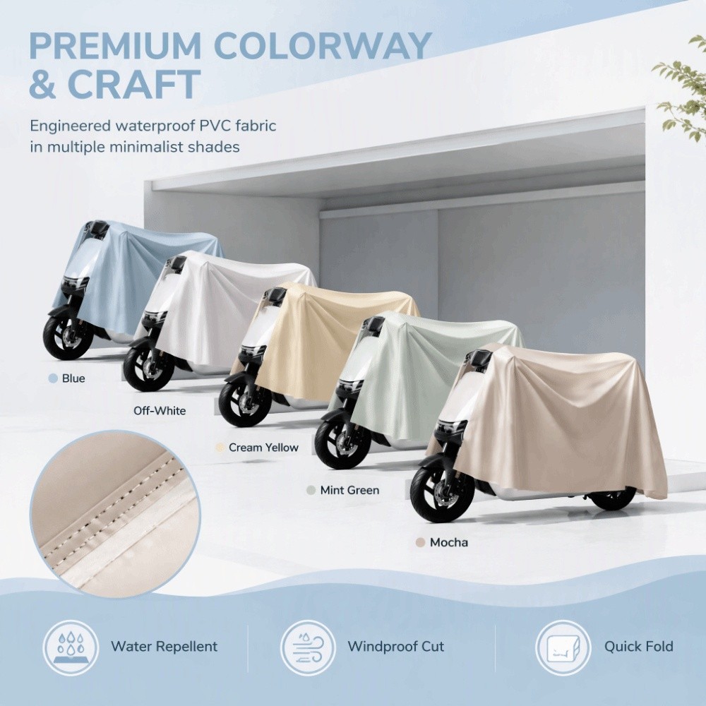 Jas Hujan Tebal, Tahan Air, Me - Electric Scooter Rain Cover ulasan dan harga
