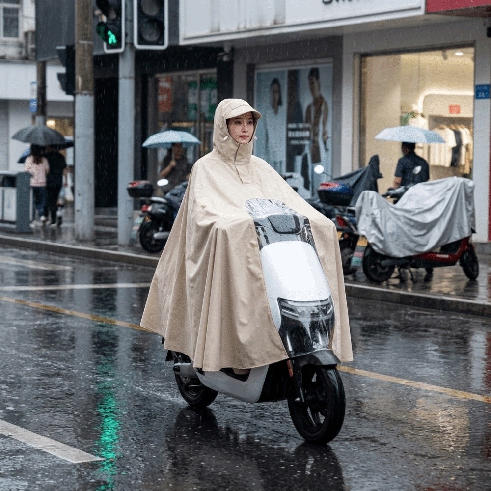 Jas Hujan Tebal, Tahan Air, Me - Electric Scooter Rain Cover ulasan dan harga