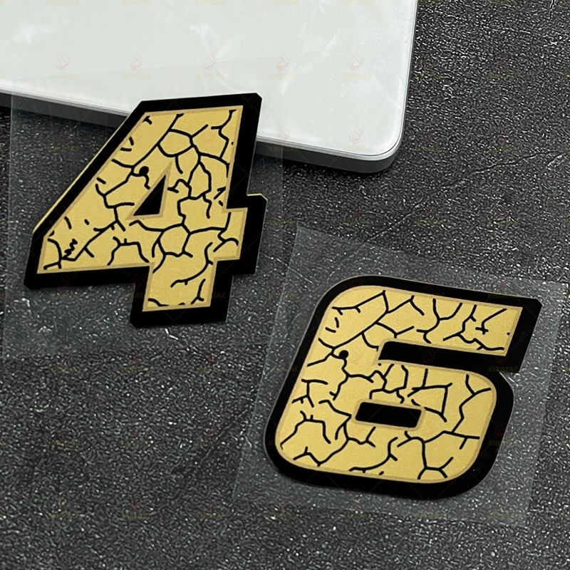 2 Buah/Set Stiker Nomor Sepeda - Scooter Helmet Set ulasan dan harga