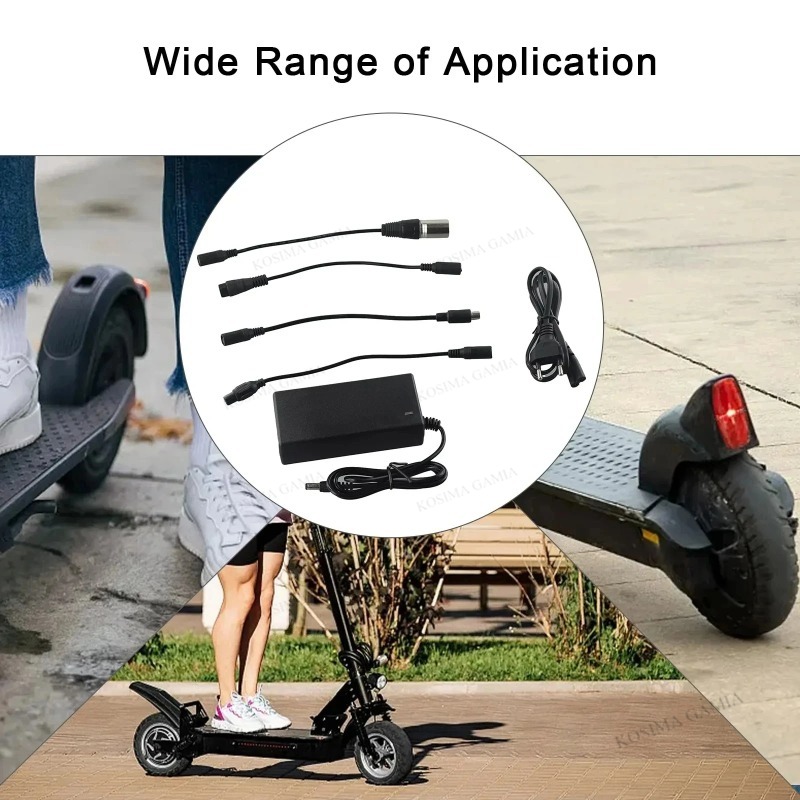 Pengisi Daya Cerdas Adaptor Da - Electric Scooter Charger ulasan dan harga