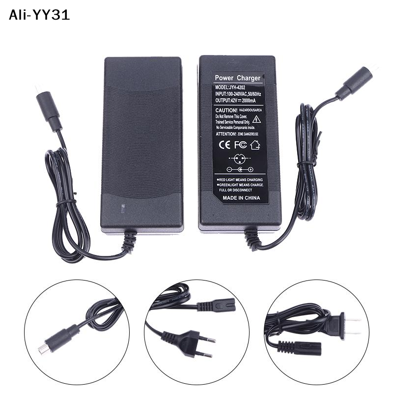 【C31】42V 2A Adaptor Baterai Sk - Electric Scooter Charger ulasan dan harga