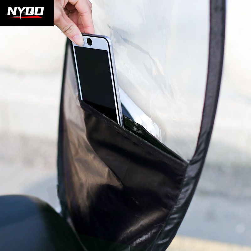 Kanopi sepeda motor listrik li - Electric Scooter Rain Cover ulasan dan harga