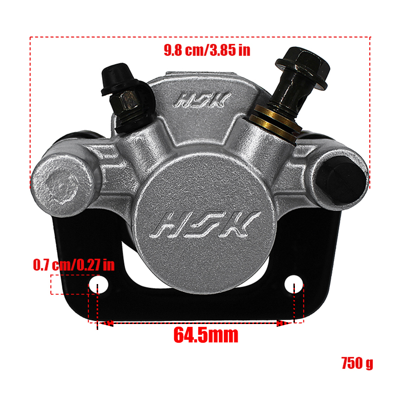 Kaliper Rem Cakram Hidrolik De - Electric Scooter 500W ulasan dan harga