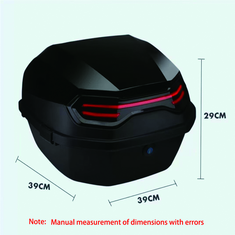 Kotak ekor sepeda motor skuter - Scooter Helmet Set ulasan dan harga