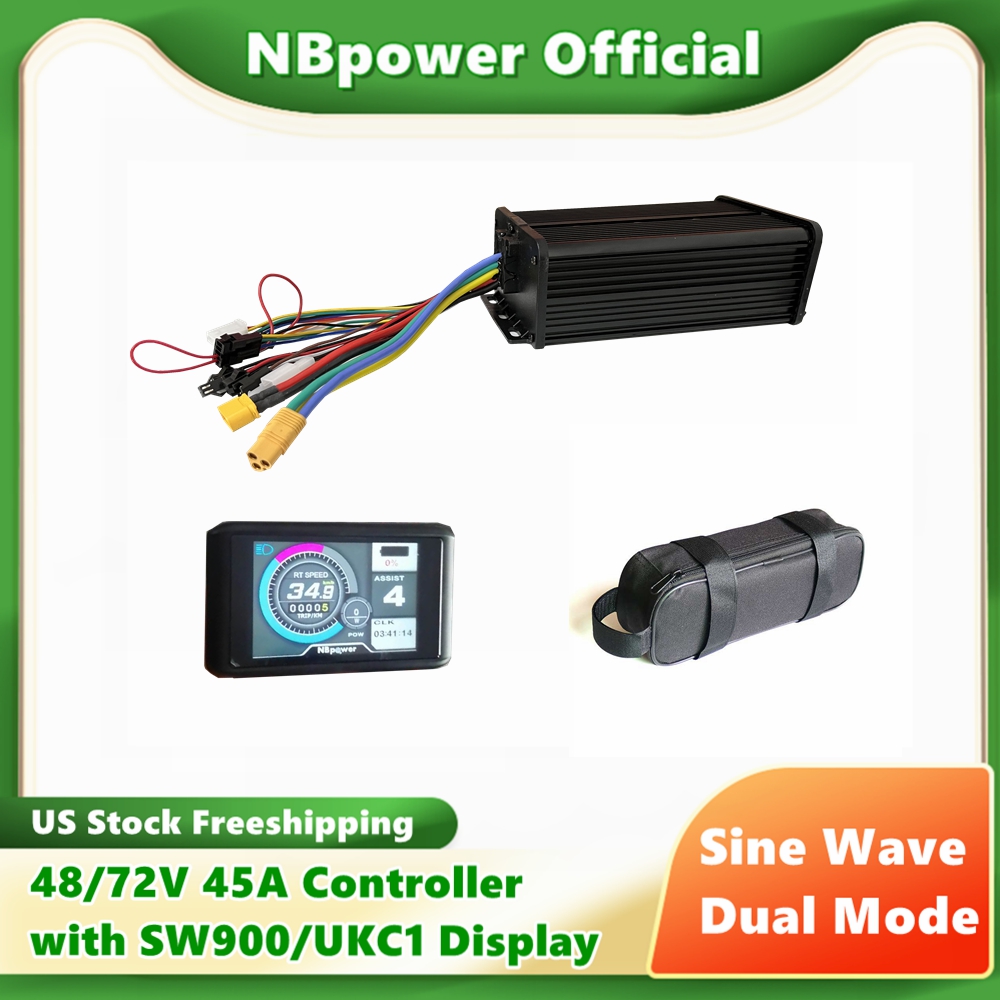 Pengendali sepeda gelombang si - 72V 45A Dual Controller ulasan dan harga